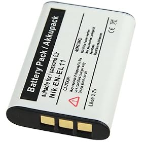 Lithium Battery (EN-EL11) For Nikon S550 S560, Pentax Optio, Ricoh Caplio R50, Olympus FE-370