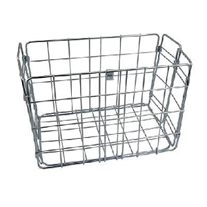 Wald 582 Rear Folding Bicycle Basket (12.75 x 7.25 x 8.5) by 