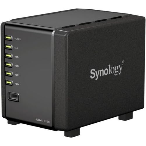 Serveur NAS SYNOLOGYDISKSTATIONDS411SLIMNOIR