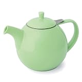 Curve Teapot w/ Infuser 45 Oz. SAGE