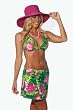 Lotus: Bikini Underwire Triangle Top: Women's Swimsuit Separate by Blue Sky Swimwear