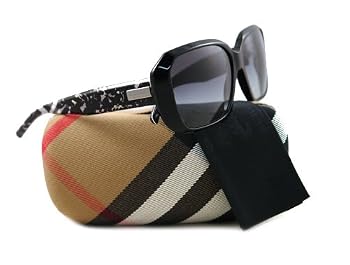 BURBERRY SUNGLASSES BE 4083 3215/11 BLACK