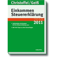 Einkommensteuererkl�rung 2010/2011