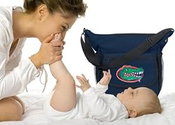Florida Gators Diaper Bag Official NCAA College Logo Blue University of Florida - Baby Bag - BEST Baby Shower GIFT for New Dad, Father or New Mom Mother GIFTS