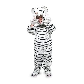 White Tiger Dress Up Costume Age 2-3
