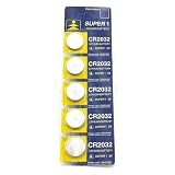 SE CR2032 Battery, Package of 5