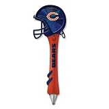 Pack of 2 NFL Chicago Bears Light-Up Mirrored Football Helmet Office Pens 6"