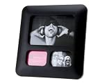 Kitchen & Housewares : Photo frame No-edge,for 3 pictures plastic black
