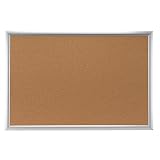 Aluminum Framed Cork Bulletin Board, 36x48 CEBC3648AL