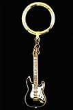 Electric Guitar Key Chain - Black - B001J4P5ME