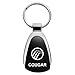 Mercury Cougar Black Teardrop Keychain
