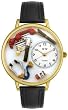 Whimsical Watches Unisex Doctor Gold Watch G0620018