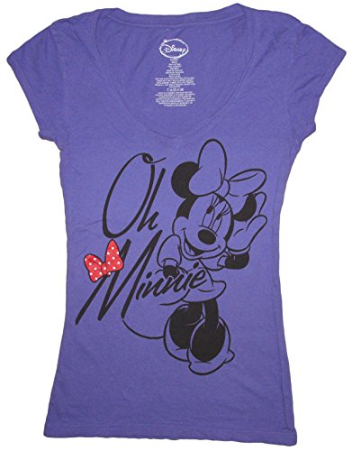 Disney Juniors Oh Minnie Mouse V-Neck T-Shirt