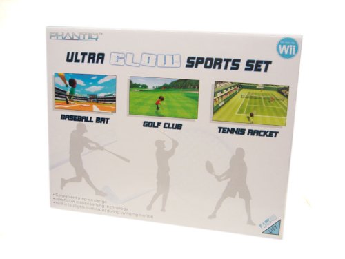 Phantiq Wii Ultra Glow Sports Set