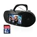 Magnasonic Portable CD/DVD Player Boombox with 7" Widescreen LCD, AM/FM Radio, Karaoke Function, & MP3/WMA/MPEG4 Playback (MAG-MDVD500) & One Bonus SanDisk 8GB SD Secure Digital High Capacity (SDHC) Flash Memory Card (SDSDB8192)
