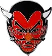 Mens DEVIL Punk Rock Metal Belt Buckle