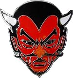 Mens DEVIL Punk Rock Metal Belt Buckle