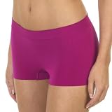 Gilligan & O'Malley 2 Pack Seamless Boyshort - Pink/Burgunday