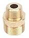 Forney 75117 Pressure Washer Accessories, Male Screw Nipple, M22M-by-3/8-Inch Male NPT