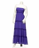 2b Strapless Crocheted Maxi Dress