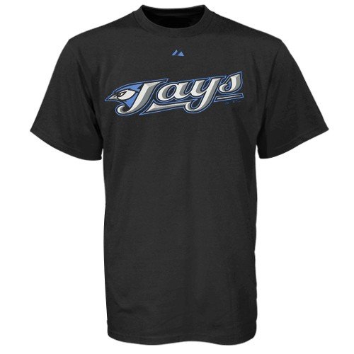 Toronto Blue Jays Official Wordmark Short Sleeve T-Shirt (Medium)