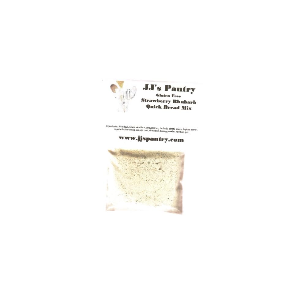 Jjs Pantry Gluten Free Strawberry Rhubarb Quick Bread Mix On Popscreen