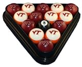 Billiard Pool Ball Set NCAA Team - Virginia Tech