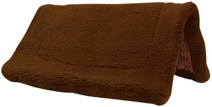 Intrepid International Western Fleece Non Slip Bottom Pony Pad