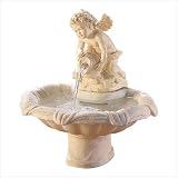 Indoor New Cherub Waterfall Water Fountain, Angel