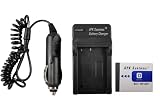GPK Systems NP-FD1 NP-BD1 Battery & Charger for Sony Cyber-shot Dsc-t2 Dsc-g3 Dsc-t70 Dsc-t75 Dsc-t77 Dsc-t200 Dsc-t300 Dsc-t500 Dsc-t700 Dsc-t90 Dsc-t900 Dsc-tx1 Digital Camera Li-ion Rechargeable Battery Np-fd1 Np-bd1 Charger Bc-csd