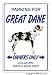 GREAT DANE ~Novelty Sign~ dog pet parking gift working