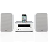 Onkyo CS-245 Kompaktanlage (RDS, CD/MP3- Player, 15 Watt, Apple iPod-Dock, USB) wei�