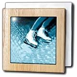 Review 3dRose LLC  / Figure Skating, Skates - 6 Inch Tile Napkin Holder