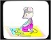 Decorated Mouse Pad with kid image