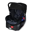 JJ Cole Newport Car Seat, Black/Gray Drops
