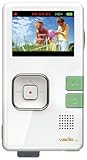 Creative Labs Vado HD 4 GB Pocket Video Camcorder, 2nd Generation (White Gl ....