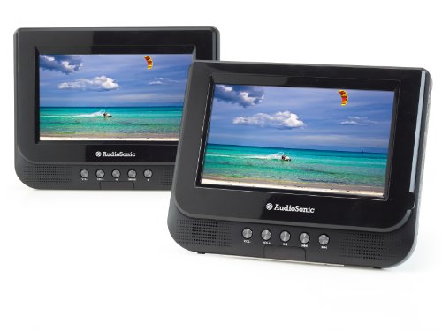 Audiosonic DV-1823 Lecteur de DVD portable Noir Audiosonic DV-1823 Lecteur de DVD portable Noir