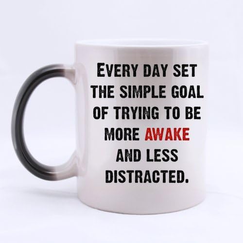 Everyday Set The Same Goal Custom Morphing Mug