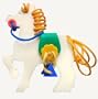 SOFT MODEL Pony Lacing [One of the most popular developmental games is lacing. Activities with lacing enable the development of creative abilities and the necessary skills of lacing and tying in a bow, which prove useful to the child in everyday life]