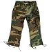 Womens Camouflage Capri Pants Woodland Camo Capris