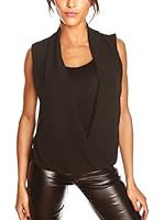 Glamour Paris Blusa (Negro)