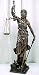 HUGE Bronze Finish Lady Justice Statue Law Themis