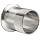 Parker Sanitary Tube Fitting, Stainless Steel 304, Rubber Hose Adapter, 2" Tube OD x 2" Hose ID