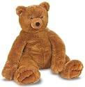Melissa & Doug Jumbo Brown Teddy Bear - Plush