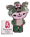 Beijing 2006 Olympics Nini Mascot Pin