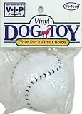 VO-TOYS VINYL DOG TOY BASEBALL