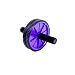 FA Sports Fit - AB Roller & Wheeltrainer, Nero/Viola, 18,5x18,5x23,5 cm