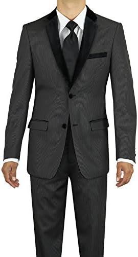Marzzotti Eleganz Men's Two Button Slim Fit Tuxedo Suit