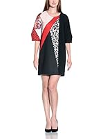 Annarita N Vestido (Negro / Multicolor)