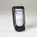 Premium Leather Case for Ipod Nano 2nd Generation, Cordovan with Belt Clip By Prima Cases